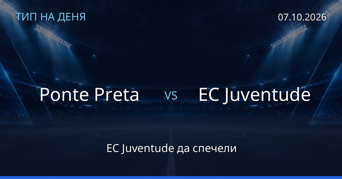 Ponte Preta – EC Juventude: тип на деня