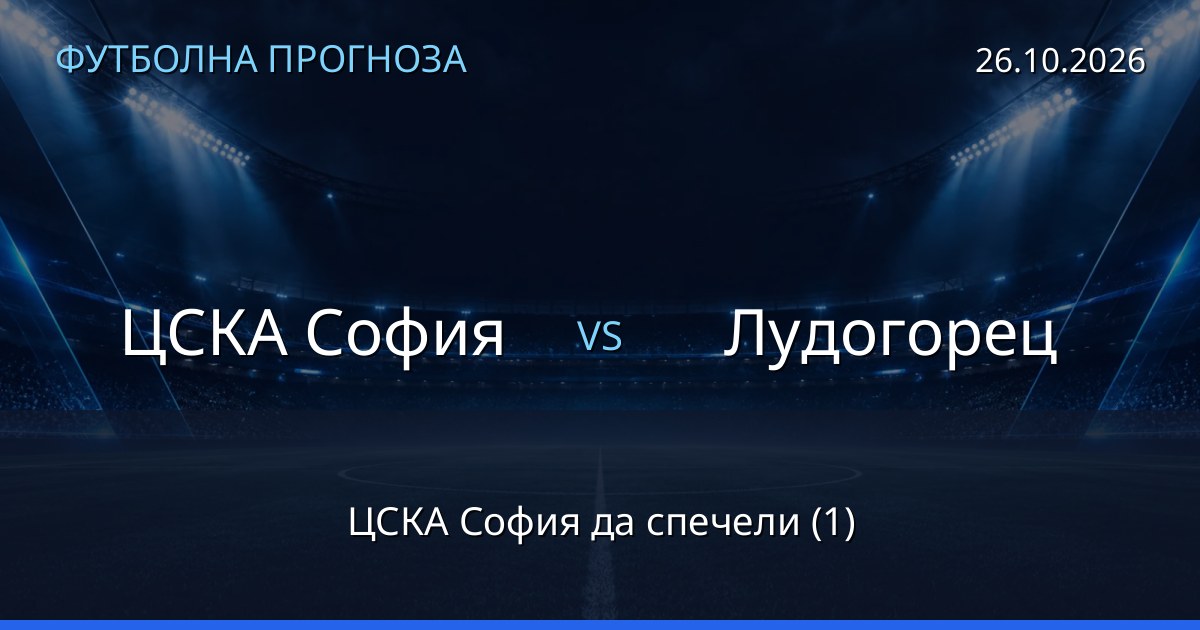 ЦСКА София – Лудогорец: футболна прогноза