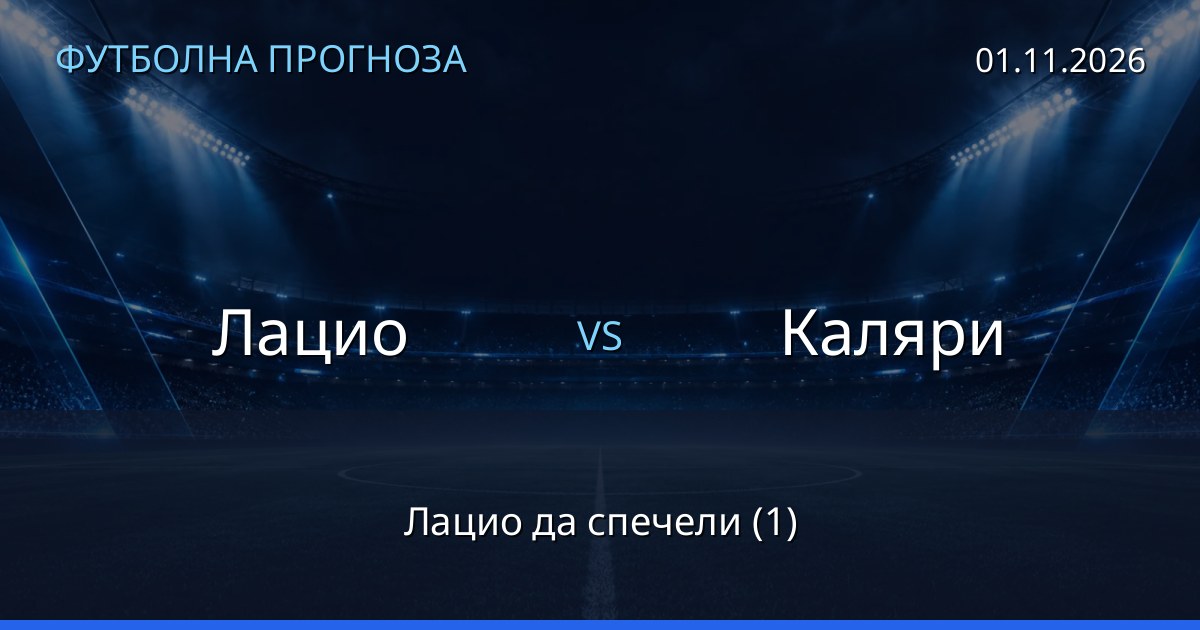 Лацио – Каляри: футболна прогноза